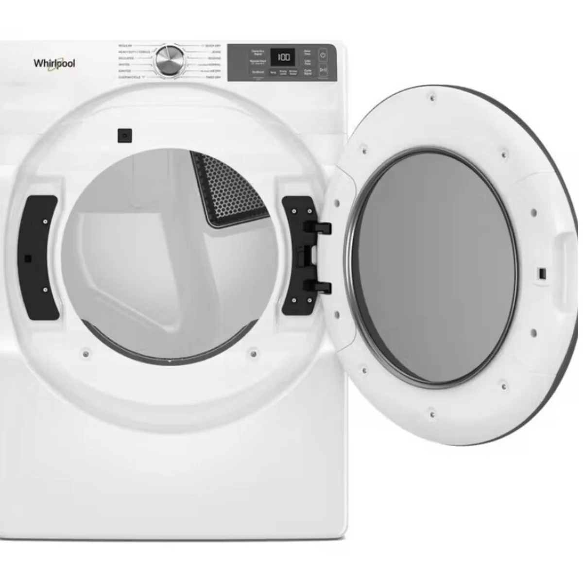 Whirlpool WED5720RW 27 Inch Smart Electric Dryer with 7.4 cu ft Capacity ENERGY STAR® Certified