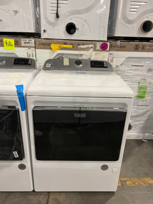 Maytag Smart Top Load Gas Dryer with Extra Power Button - 7.4 CU. FT. (MGD6230HW)