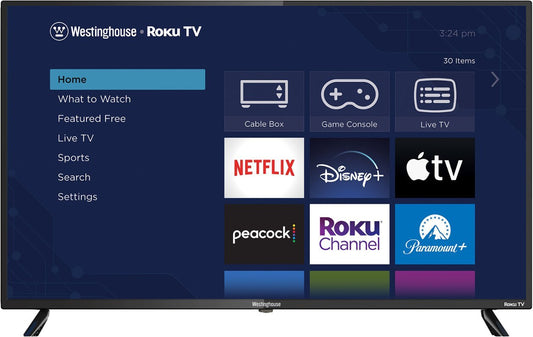 Westinghouse - 43" 4K UHD Smart Roku TV with HDR