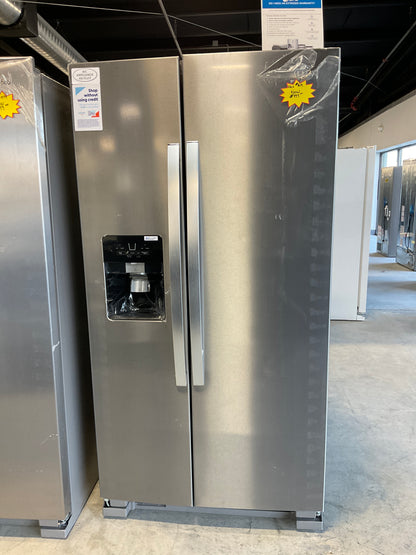 WRS325SDHZ Whirlpool 36-inch Wide Side-by-Side Refrigerator - 25 cu. ft.