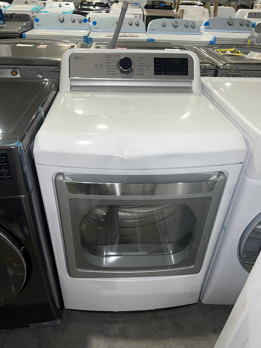 LG 7.3 cu.ft. Smart Wi-Fi Enabled Electric Dryer with TurboSteam™(DLEX7880WE)