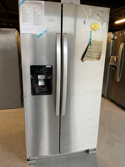 WRS325SDHZ Whirlpool 36-inch Wide Side-by-Side Refrigerator - 25 cu. ft.