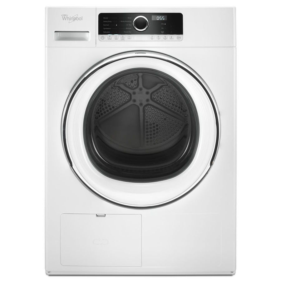 Whirlpool 4.3 cu.ft Compact Ventless Heat Pump Dryer with Wrinkle Shield Option WHD5090GW