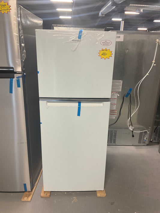 Whirlpool - 11.6 Cu. Ft. Top-Freezer Counter-Depth Refrigerator - White WRT112CZJW