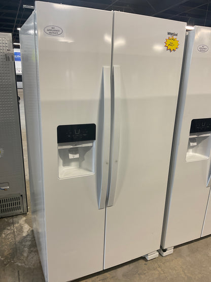 Whirlpool 36-inch Wide Side-by-Side Refrigerator - 25 cu. ft. WRS325SDH(Z/W/B/V)