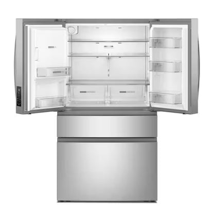 36 in. 29 cu. ft. Standard Depth French Door Refrigerator in Print Resistant Stainless with Flexible Temperature Drawer WRMF3636SZ