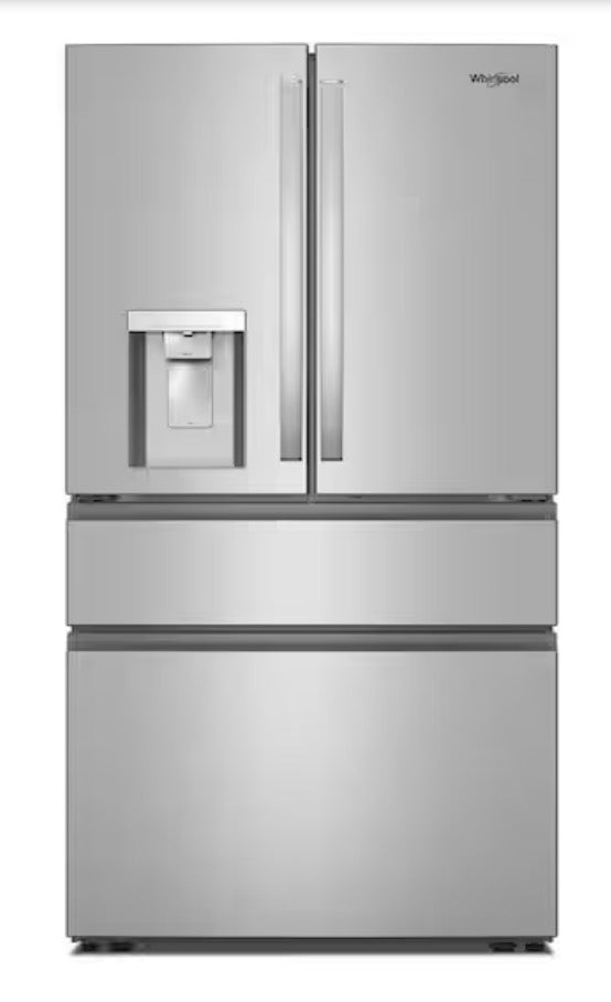36 in. 29 cu. ft. Standard Depth French Door Refrigerator in Print Resistant Stainless with Flexible Temperature Drawer WRMF3636SZ