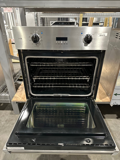 Viking 5 Series VSOE130SS 30 Inch Professional 5 Series Single Wall Oven with 4.7 cu. ft. Total Capacity, 3 Oven Racks, Delay Bake, BlackChrome™ Knobs, Vari-Speed, Rapid Ready™, TruConvec™ and TruGlide™