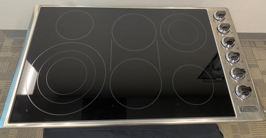 Viking 36" Pro 5 electric cooktop VECU53616BSB