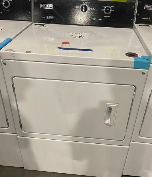 Maytag 7.4 Cu. Ft. Commercial-Grade Residential Electric Dryer(MEDP575GW)
