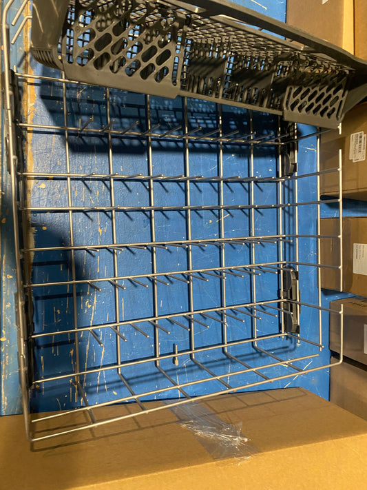 Maytag OEM Dishwasher Dishrack, Lower W10525641(with wheels and silverware rack)
