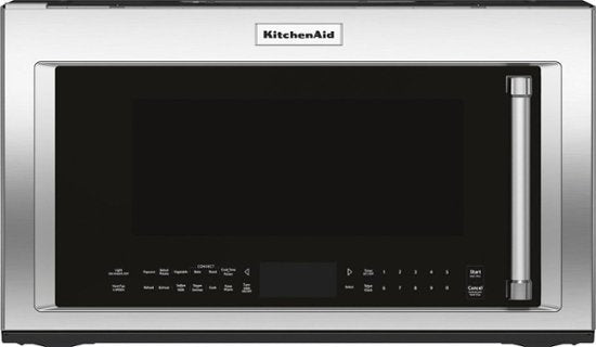KitchenAid - 1.9 Cu. Ft. Convection Over-the-Range Microwave with Sensor Cooking - Stainless Steel - KMHC319ESS