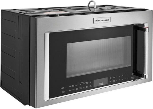 KitchenAid - 1.9 Cu. Ft. Convection Over-the-Range Microwave with Sensor Cooking - Stainless Steel - KMHC319ESS