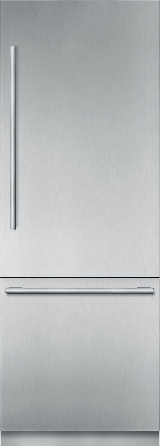 Thermador Freedom 30-Inch Built-in Stainless Steel Masterpiece(R) Two Door Bottom Freezer - Stainless Steel - T30BB910SS