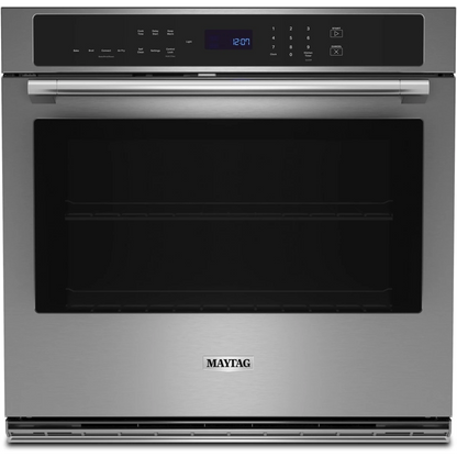 MOES6030LZ 30 Inch Single Electric Wall Oven with 5.0 cu. ft. True Convection Oven, Self Clean, No-Preheat Air Fry, Power Preheat, Variable Broil