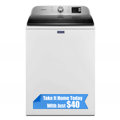 Maytag 28 Inch Top Load Washer with 4.8 Cu. Ft. Capacity - MVW6200KW