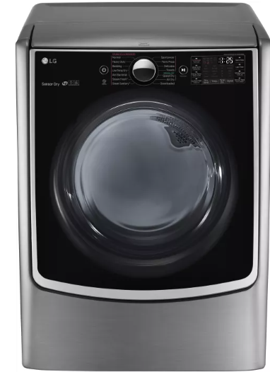 Lg 7.4 Cu. Ft. Smart Wi-Fi Enabled Gas Dryer W/ Turbosteam DLGX5001V