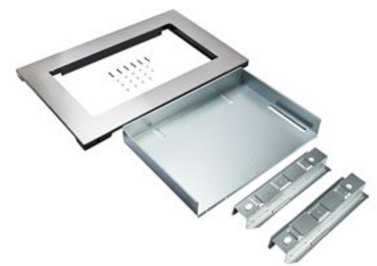 Whirlpool Over-The-Range Microwave Trim Kit, Anti-Fingerprint Stainless Steel Model: MK2160AZ