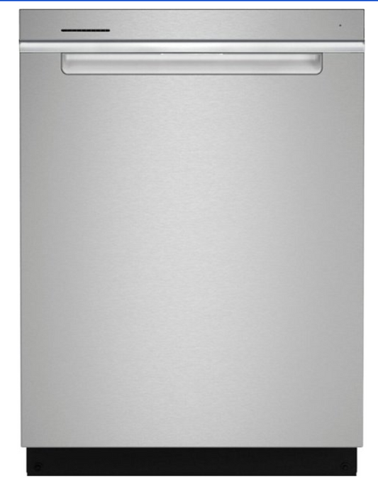 WDTA50SAKZ Whirlpool - 24" Top Control Built-In Stainless Steel Tub Dishwasher with 3rd Rack, FingerPrint Resistant, and 47 dBA - Stainless steel