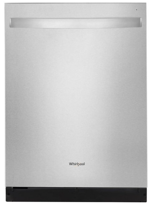 Whirlpool - Top Control Built-In Dishwasher with 3rd Rack and 51 dBa - Stainless steel WDT730HAMZ
