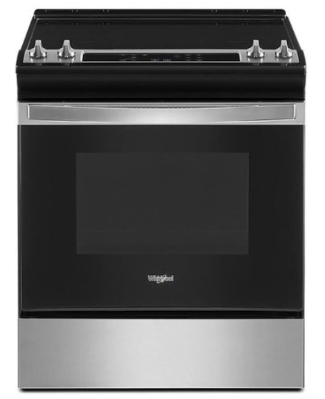 Whirlpool® 34" Tall Range with Self Clean Oven Cycle  WEE515S0LS