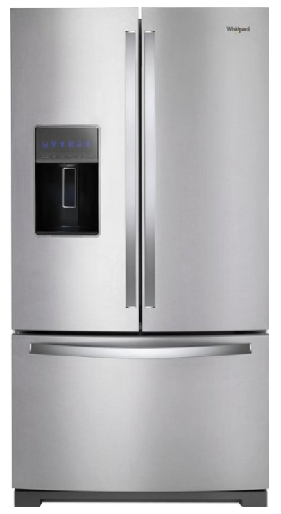 Whirlpool WRF757SDHZ- 26.8 Cu. Ft. French Door Refrigerator - Stainless Steel.