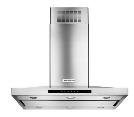 KitchenAid - 36" Island Canopy Range Hood - Stainless Steel. KVIB606DSS