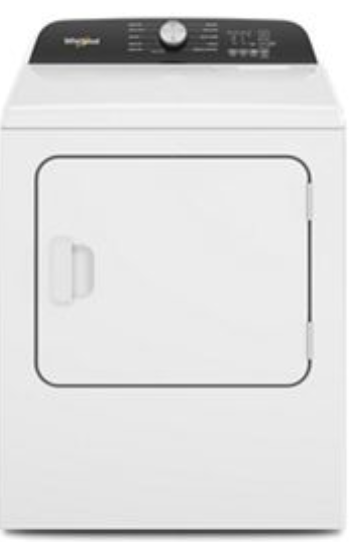 Whirlpool 7.0 Cu. Ft. Long Vent Electric Moisture Sensing Dryer WED500CMW