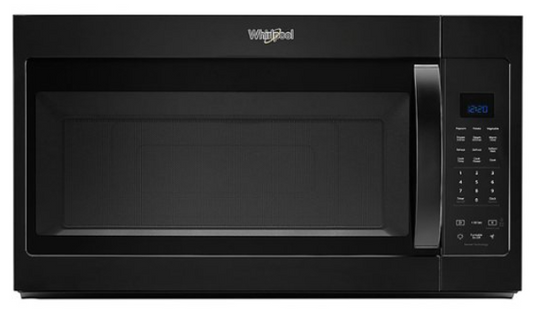 Whirlpool 1000W Microwave Hood Combo - 1.9 cu ft - Black - WMH32519HB