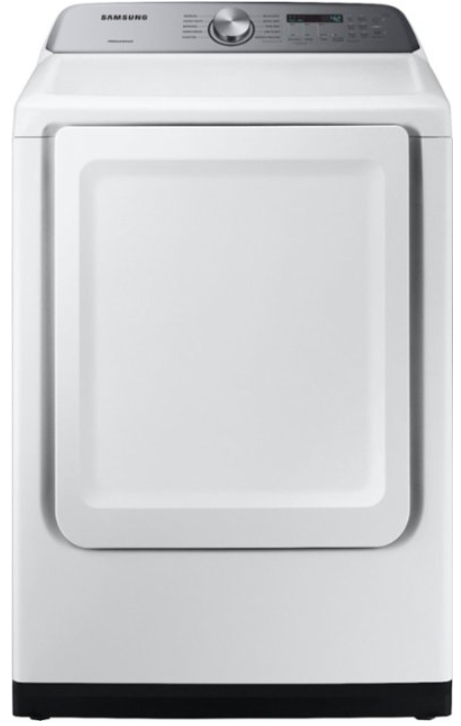 Samsung 7.4 Cu. Ft. Platinum Gas Dryer With Sensor Dry DVG45T3400W/A3