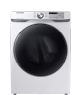 Samsung - 7.5 Cu. Ft. Gas Dryer with Steam and FlexDry - White DVG45R6100W