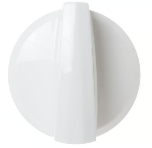 GE OEM Range Surface Element Knob (White) WB03X21352