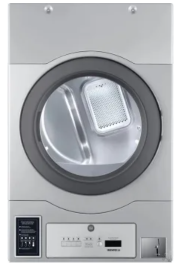 Crossover Crossover 2.0 DLHS0817EC2 27 Inch Front Load Commercial Electric Dryer with 7.0 Cu. Ft. Capacity