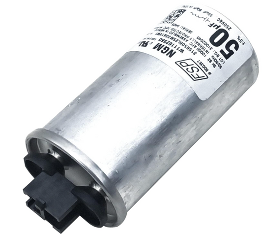 Whirlpool OEM Washer Start/Run Capacitor W11162560