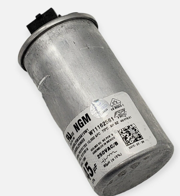 Whirlpool OEM Washer Start/Run Capacitor W11162561
