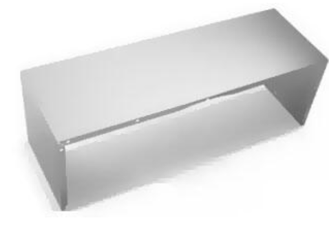 Thermador DCT48US 12" High Stainless Steel Duct Cover for 48" Hood