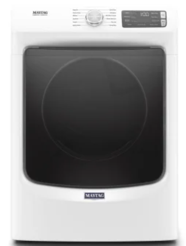 Maytag - 7.3 Cu. Ft. Stackable Gas Dryer with Extra Power Button - White - MGD6630HW