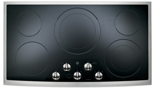 GE® 36" Built-In Electric Cooktop JP656SDSS