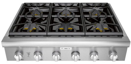 Thermador Gas Rangetop 36'' Stainless Steel PCG366W
