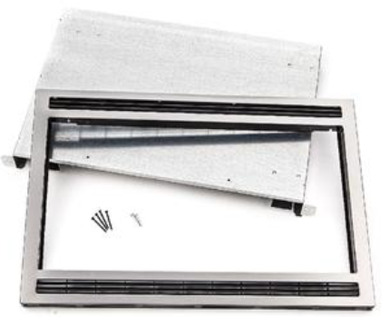 Frigidaire Black/Stainless 27'' Microwave Trim Kit MWTK27KF
