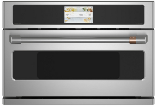 GE Café™ 30" Smart Five in One Wall Oven with 240V Advantium® Technology CSB923P2NS1