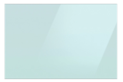 Bespoke 3-Door French Door Refrigerator Panel in Morning Blue Glass - Bottom Panel RA-F36DB3CM / RA-F36DB3CM/AA