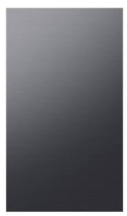 BESPOKE 4-Door Flex™ Refrigerator Panel in Matte Black Steel - Bottom Panel RA-F18DBBMT / RA-F18DBBMT/AA