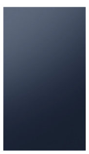 BESPOKE 4-Door Flex™ Refrigerator Panel in Navy Steel - Bottom Panel RA-F18DBBQN / RA-F18DBBQN/AA