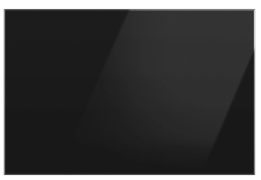 Bespoke 3-Door French Door Refrigerator Panel in Charcoal Glass - Bottom Panel RA-F36DB333/AA / RA-F36DB333/AA