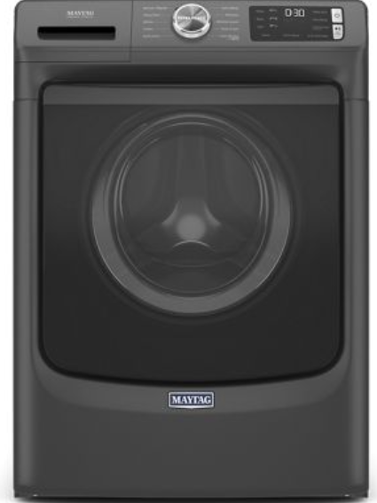 Maytag 4.5 Cu. Ft. Front Load Washer with 12-Hour Fresh Spin - Volcano Black - MHW5630MBK