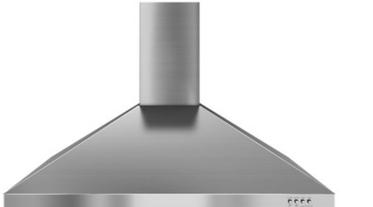 Whirlpool Gold® 36-inch Vented 300-CFM Wall-Mount Canopy Hood WVW7336JS