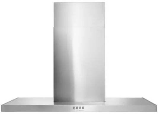 Whirlpool 36" Stainless Steel Wall Mount Flat Range Hood WVW57UC6FS