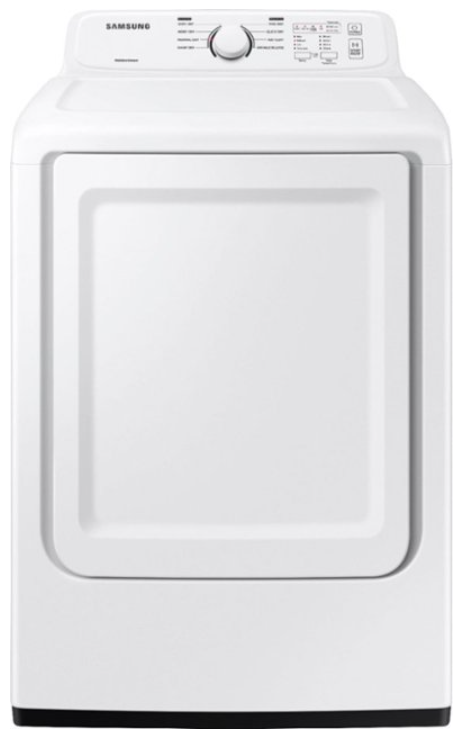 Samsung - 7.2 Cu. Ft. Gas Dryer with Sensor Dry - White DVG41A3000W