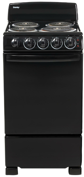 Danby 20″ Wide Electric Range in Black DER202B